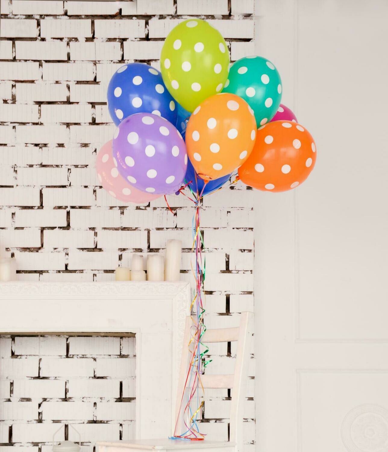 Assorted balloons