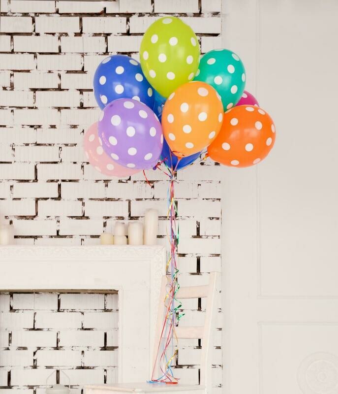 Assorted balloons