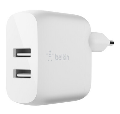 ADAPTATEUR SECTEUR 2xUSB-A Belkin 24W
