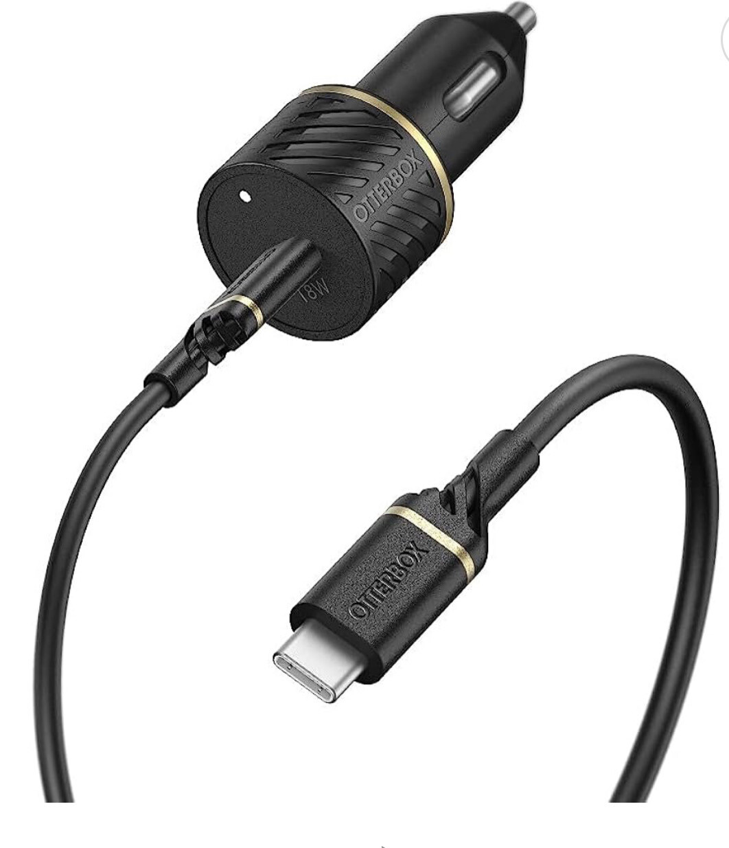 CHARGEUR VOITURE USB-C Otter box avec câble type C 18W