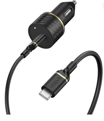 CHARGEUR VOITURE USB-C Otter box avec câble type C 18W