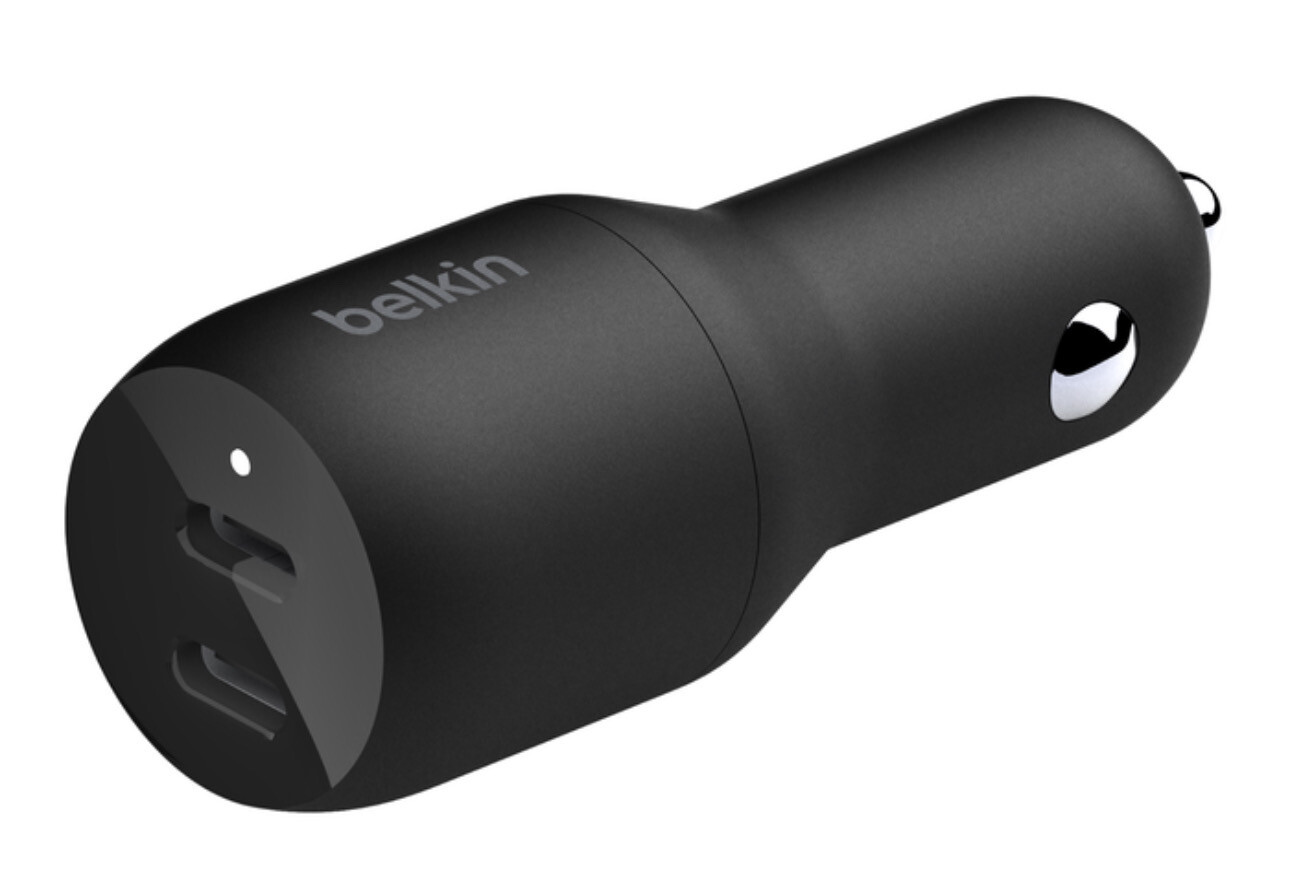 CHARGEUR VOITURE 2xUSB-C Belkin 36W