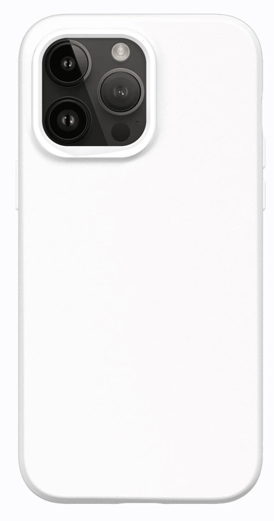 SILICONE iPhone 14 pro BLANC