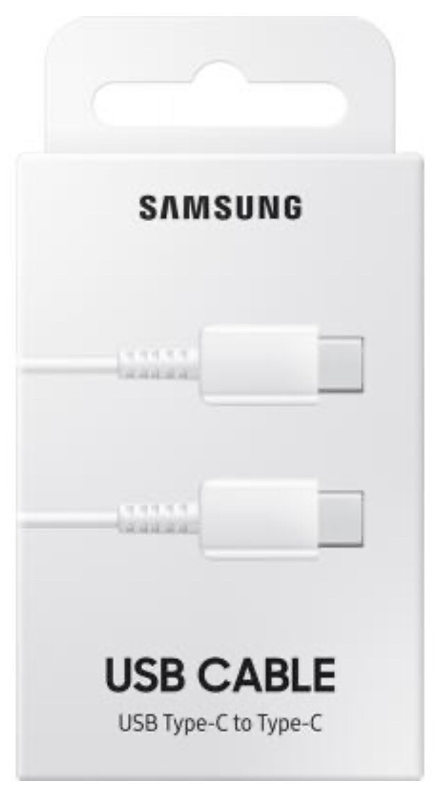 CÂBLE USB-C / USB-C 1 mètre Samsung blanc original