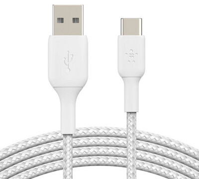 CÂBLE USB-A / USB-C Belkin 3 mètres tressé