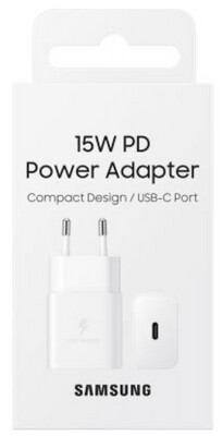 ADAPTATEUR SECTEUR USB-C Samsung 15W blanc