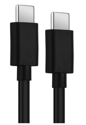 CÂBLE USB-C / USB-C 1 mètre compatible noir