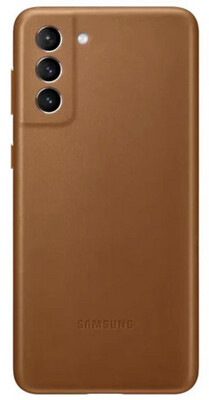 HOUSSE CUIR MARRON Samsung S21+ original