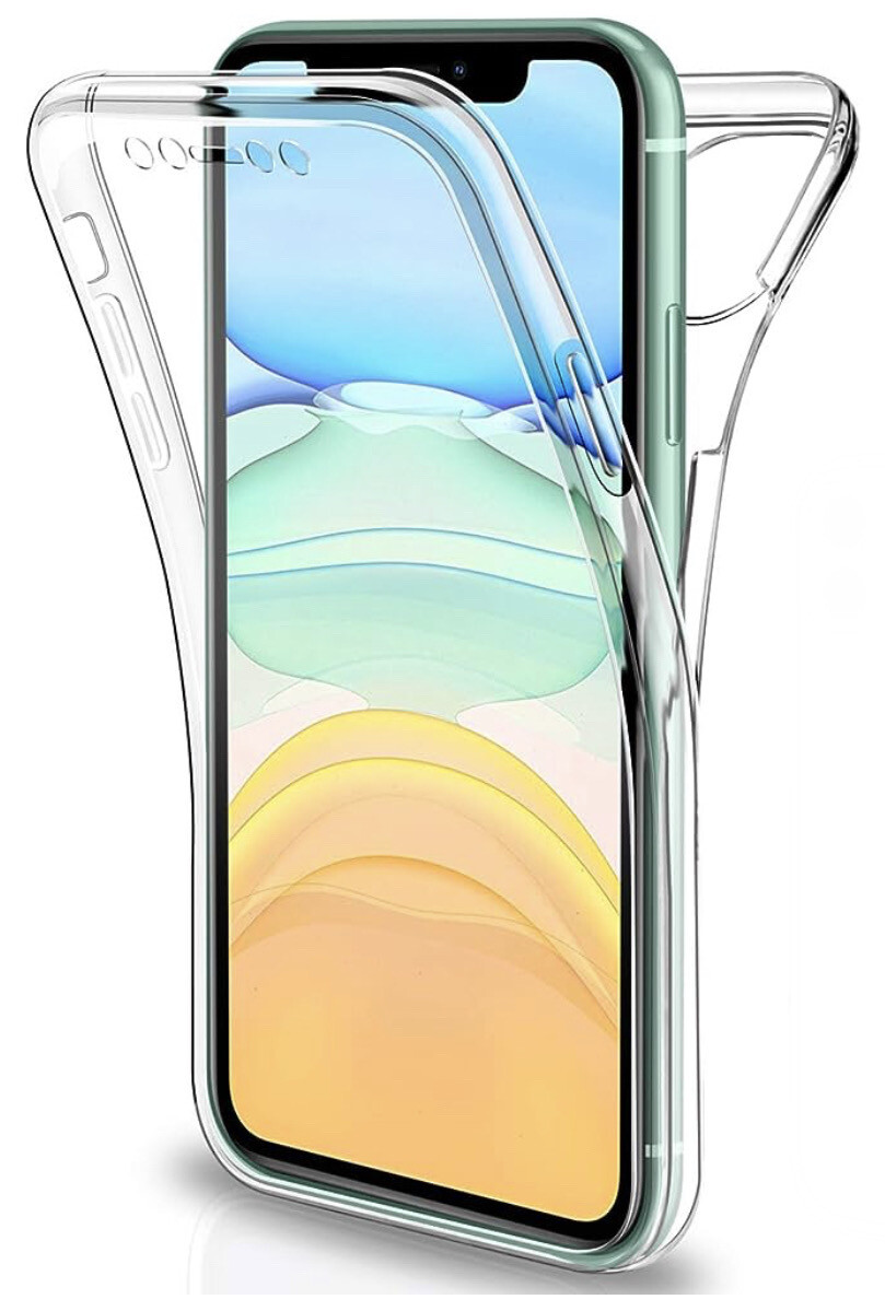SILICONE iPhone X TRANSPARENT 360