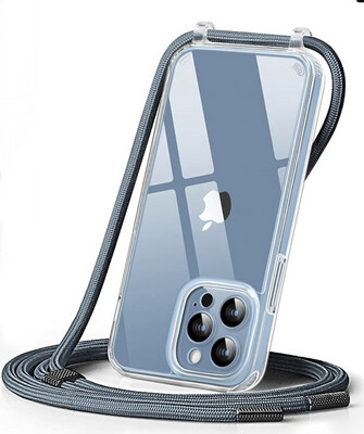 SILICONE iPhone XR TRANSPARENT + CORDON