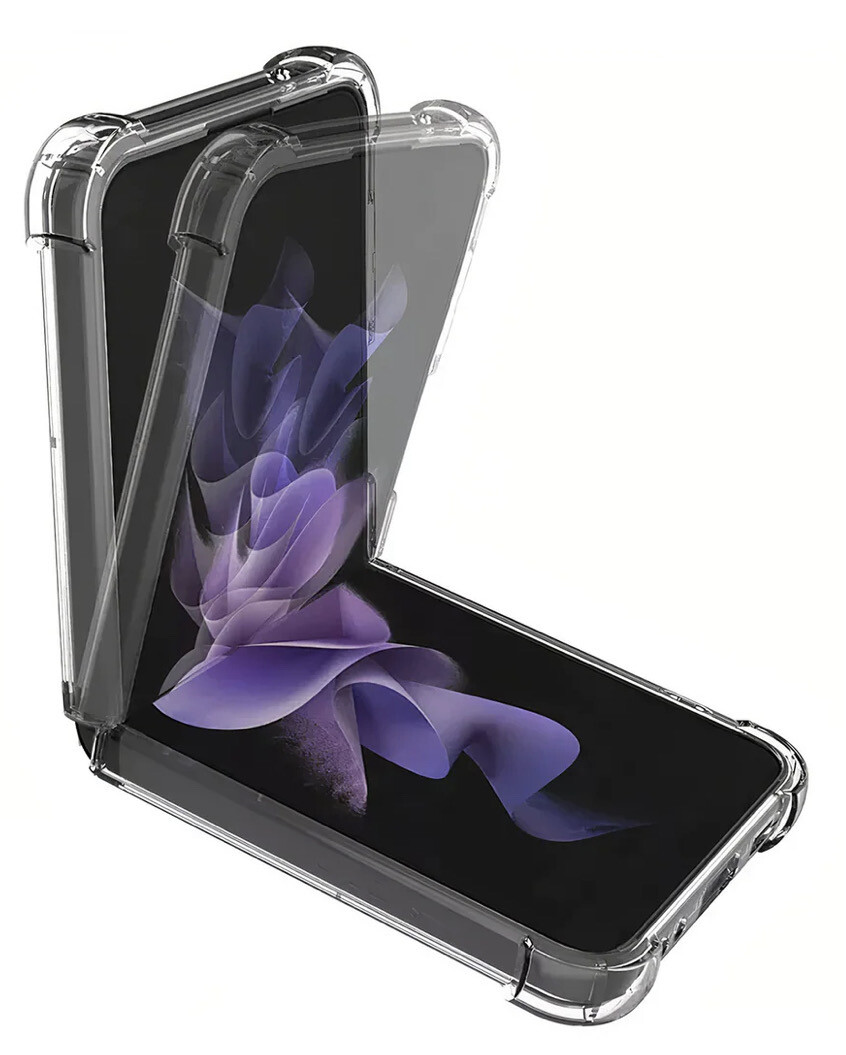 SILICONE Samsung Z flip 3 TRANSPARENT
