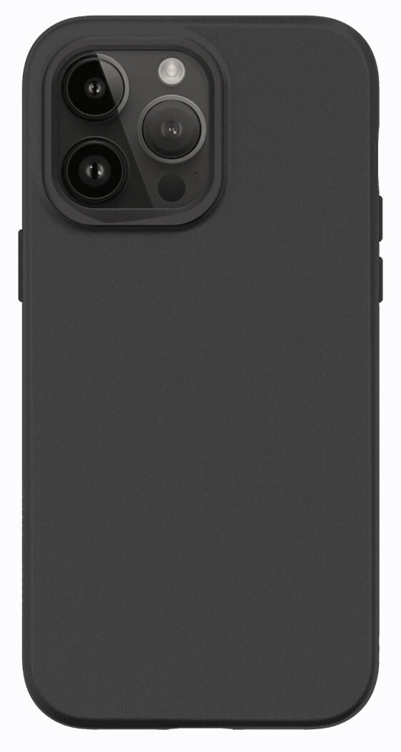 SILICONE iPhone 15 pro NOIR