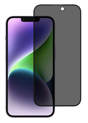 VERRE TREMPÉ iPhone 15+ anti espion