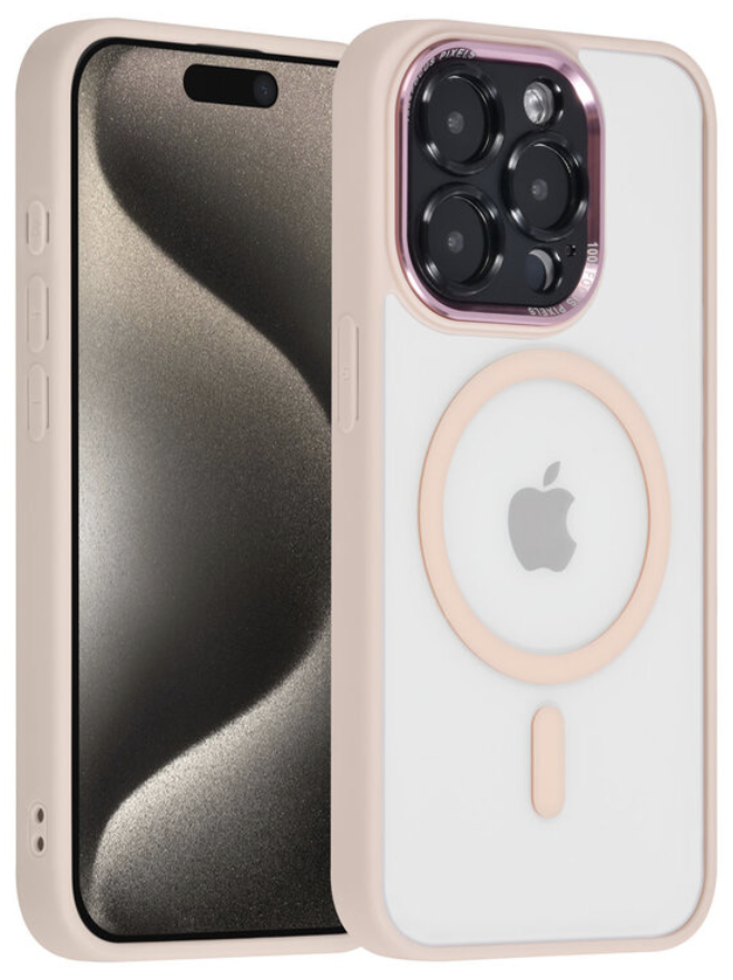 HOUSSE UNIQ MAGSAFE iPhone 15 pro ROSE