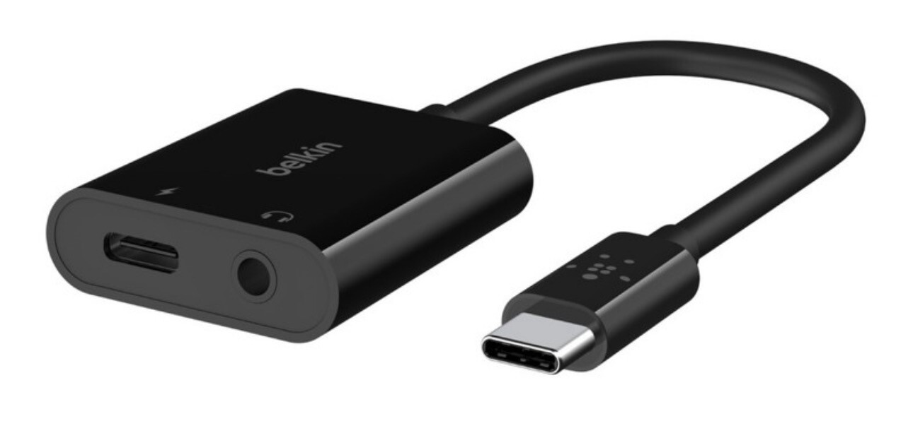 ADAPTATEUR Belkin Type C vers Type C / Jack 3.5mm