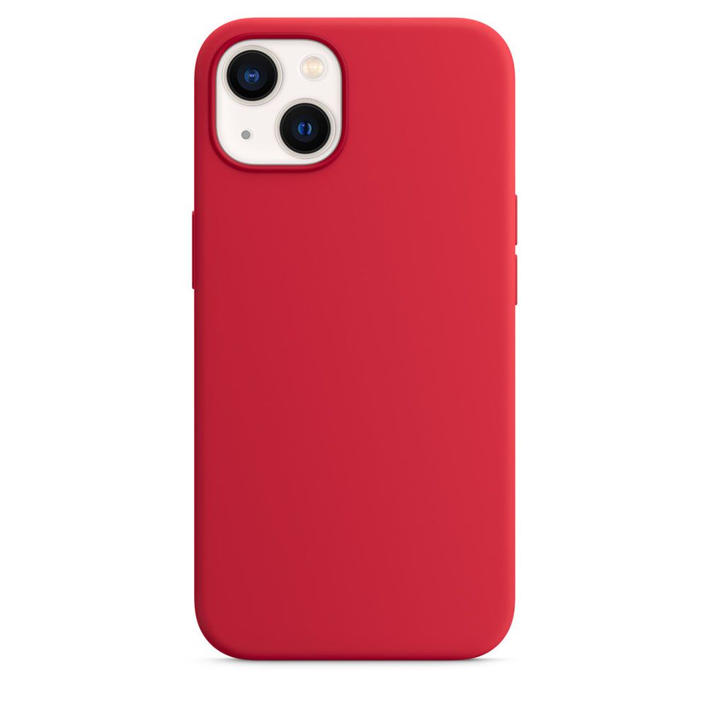 SILICONE iPhone 15 pro Max ROUGE