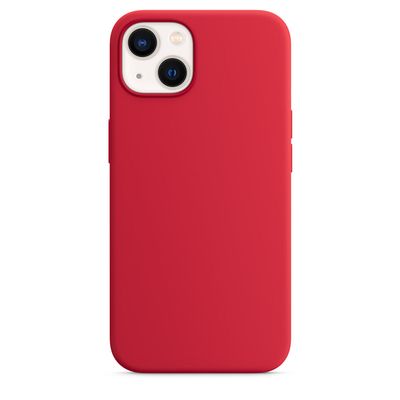 SILICONE iPhone 15 pro Max ROUGE