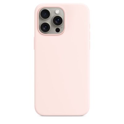 SILICONE iPhone 15 pro Max ROSE