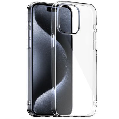 SILICONE iPhone 15 pro max TRANSPARENT