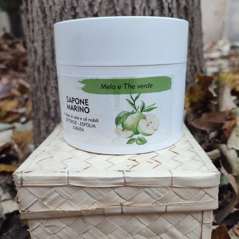 Sapone marino Mela e the verde