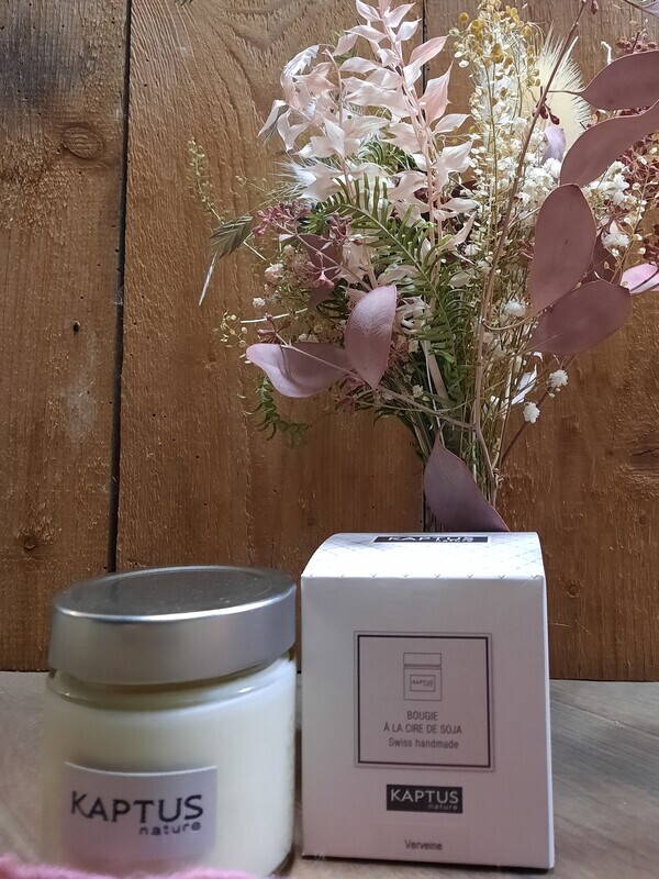 Bougie &quot;Kaptus&quot; Intemporelle senteur &quot;Fleurs d&#39;oranger&quot;