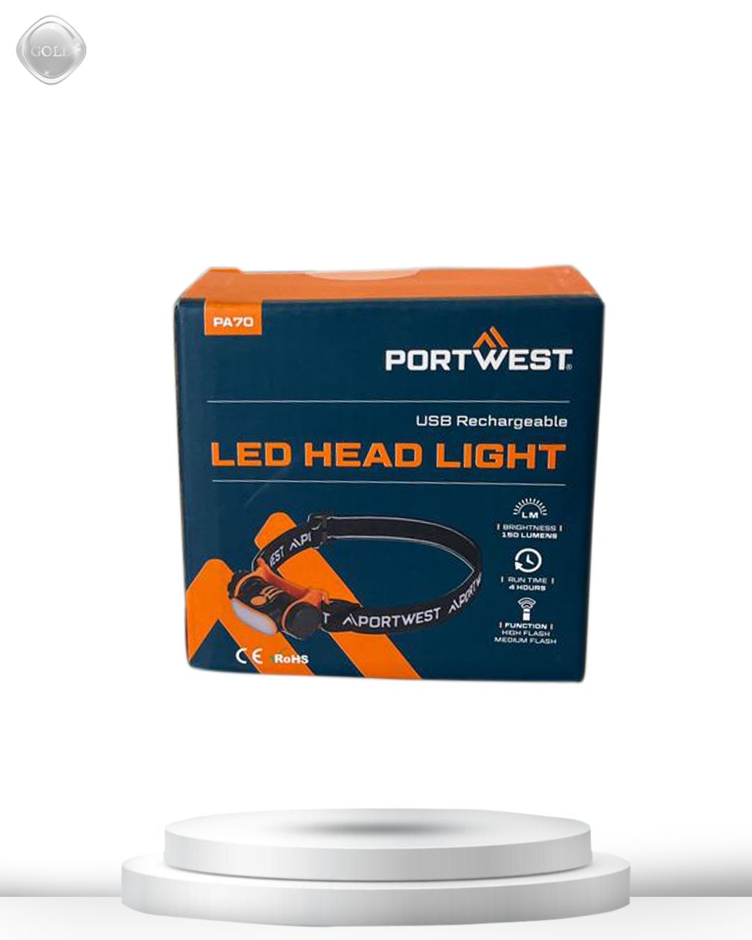 Portwest PA70 LED Headlight