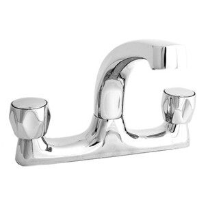 Aqua Crown Deck Sink Mixer Tap - FREE DELIVERY