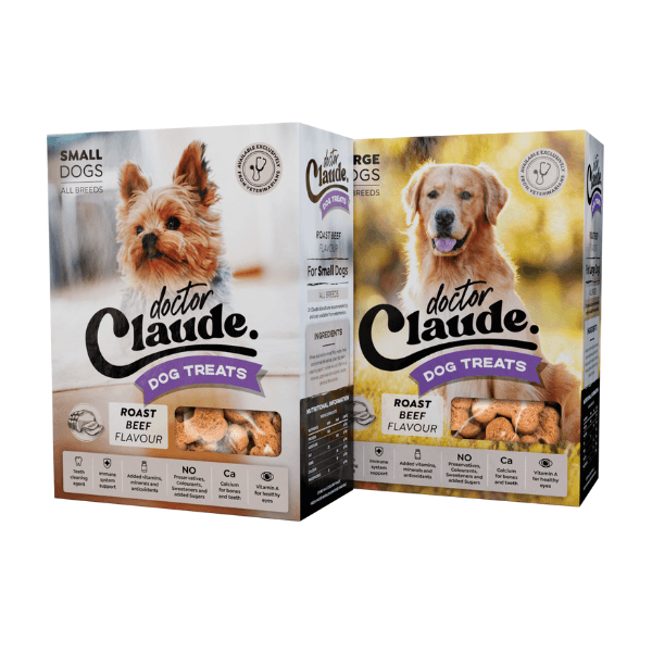Dog Treats - Dr Claude Roast Beef 1 kg