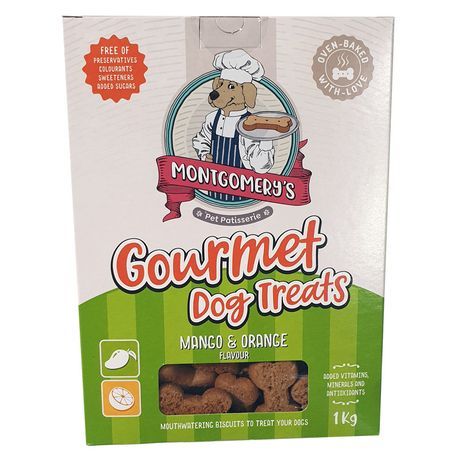 Dog Treats - Gourmet Mango &amp; Orange 1 kg