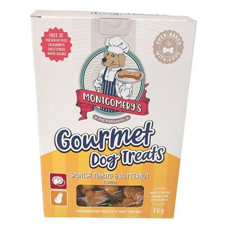 Dog Treats - Gourmet Spanish Tomato &amp; Butternut 1 Kg