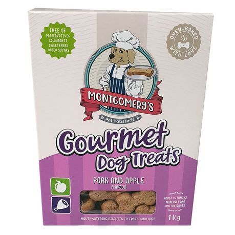 Dog Treats - Gourmet Pork &amp; Apple 1 kg