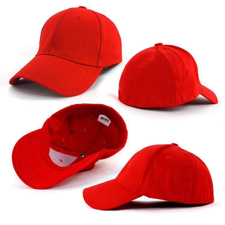 Heavy Cotton Spandex Fitted Cap with Embroidered Name