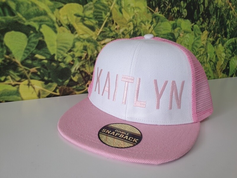 Kids Custom Name Caps
