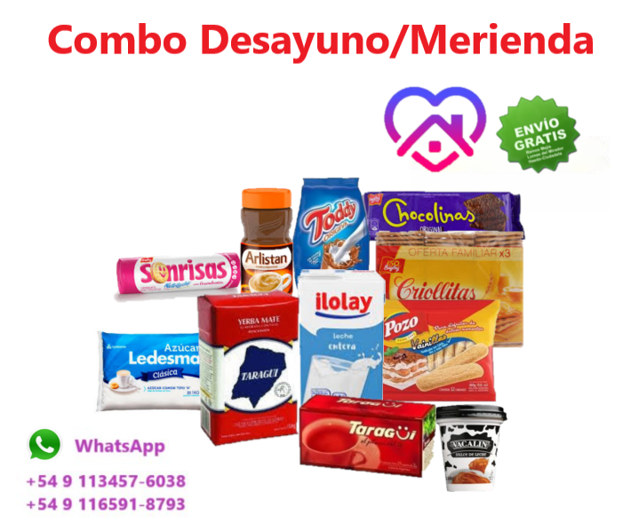 Combo Desayuno y Merienda