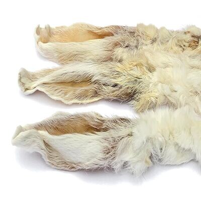 PawPrints Dried Rabbit Ears - 100g