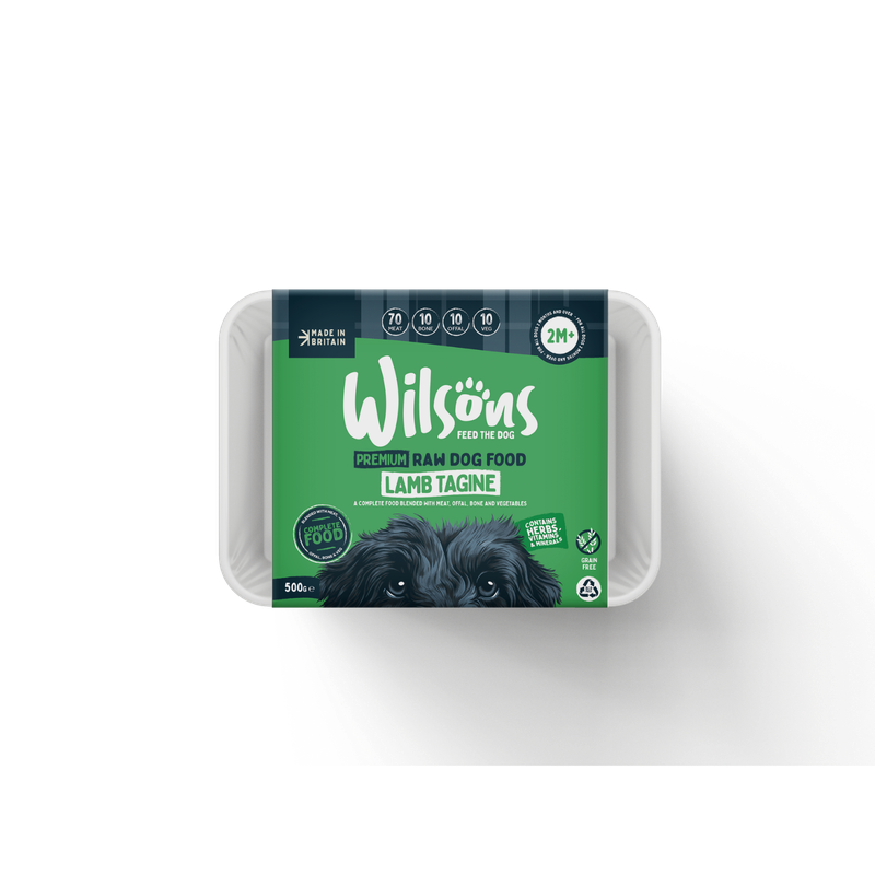 Wilsons Premium Lamb Tagine Raw Dog Food 500g