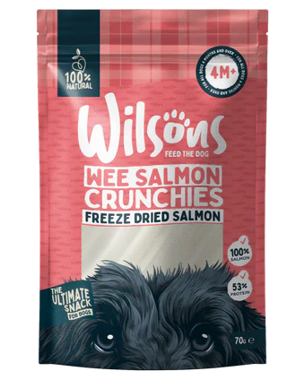 Wilsons Wee Salmon Crunchies - 70g