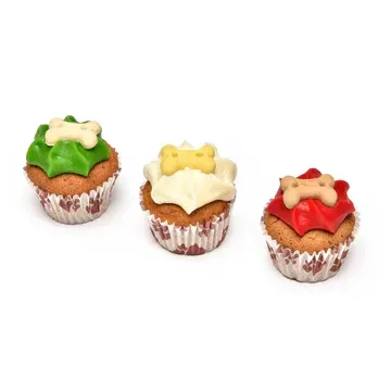 The Barking Bakery Yappy Woofmas Mini Iced Trio - 38g