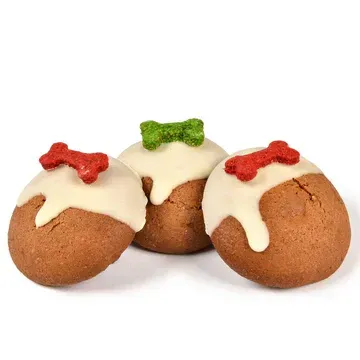 The Barking Bakery Yappy Woofmas Christmas Pudding Cookies - 55g