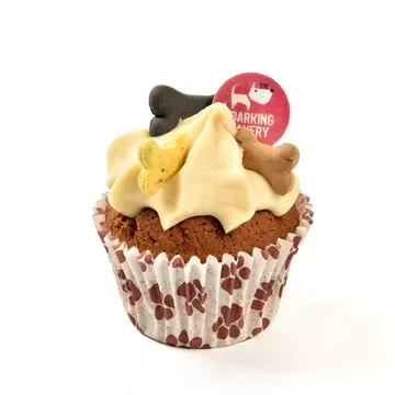 The Barking Bakery Vanilla Woofin with Vanilla Frosting - 68g
