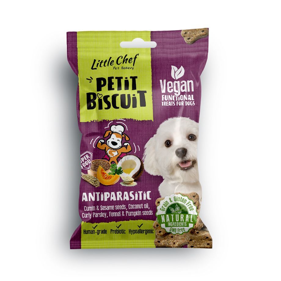 Little Chef Petit Biscuit Antiparasitic Functional Treats - 100g