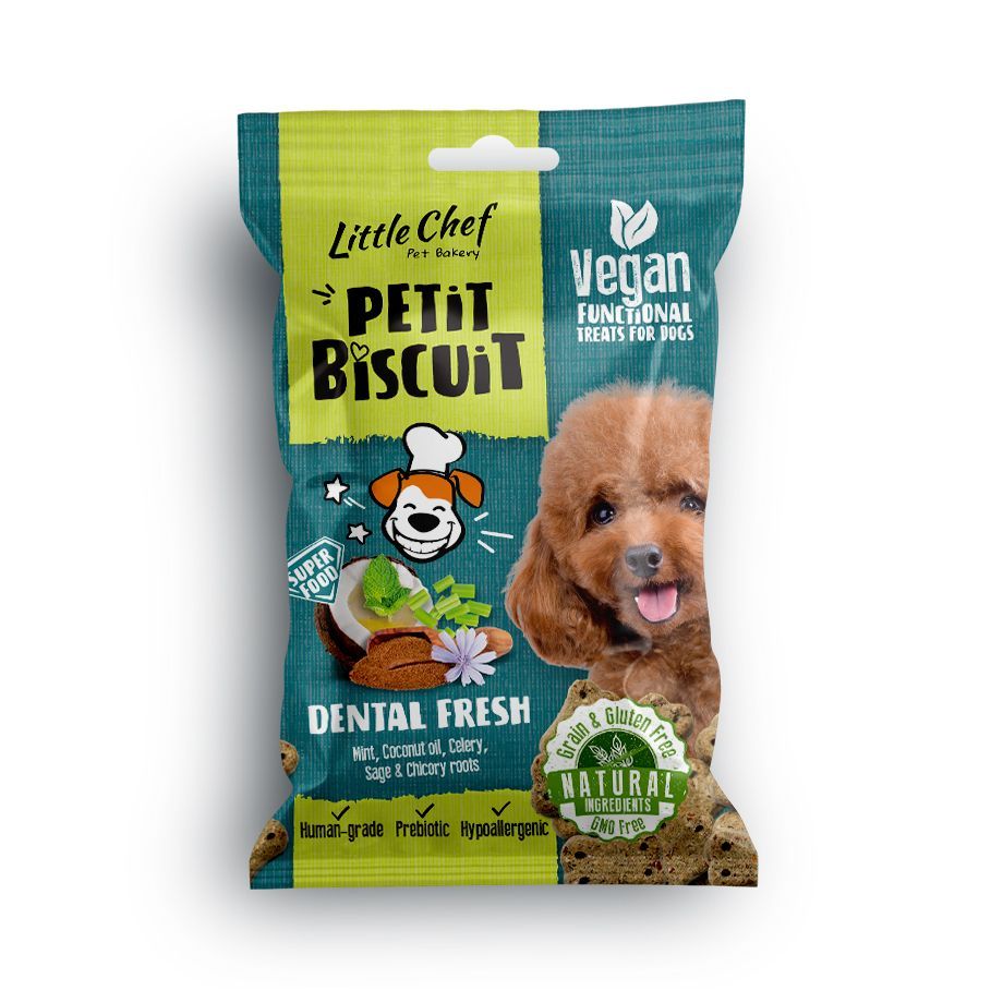 Little Chef Petit Biscuit Dental Fresh Functional Treats - 100g