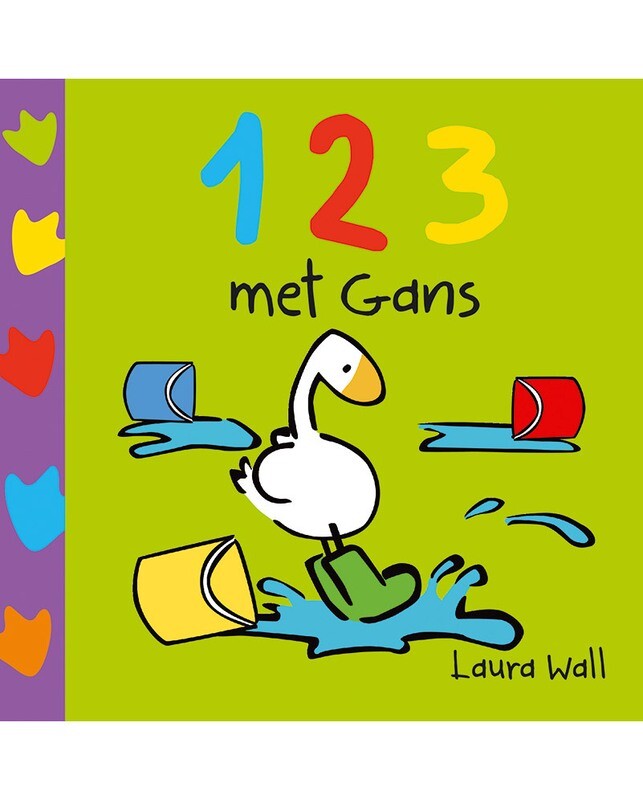 GANS Kartonboek - 123 MET GANS