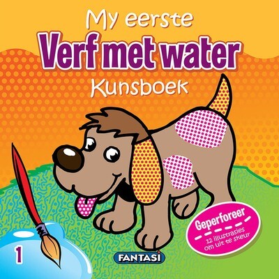 MY EERSTE KUNSBOEK – VERF MET WATER 1
