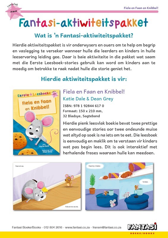 Aktiwiteitspakket - Fiela en Faan en Knibbel! - Gratis
