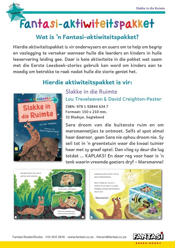 Aktiwiteitspakket - Slakke in die Ruimte - Gratis
