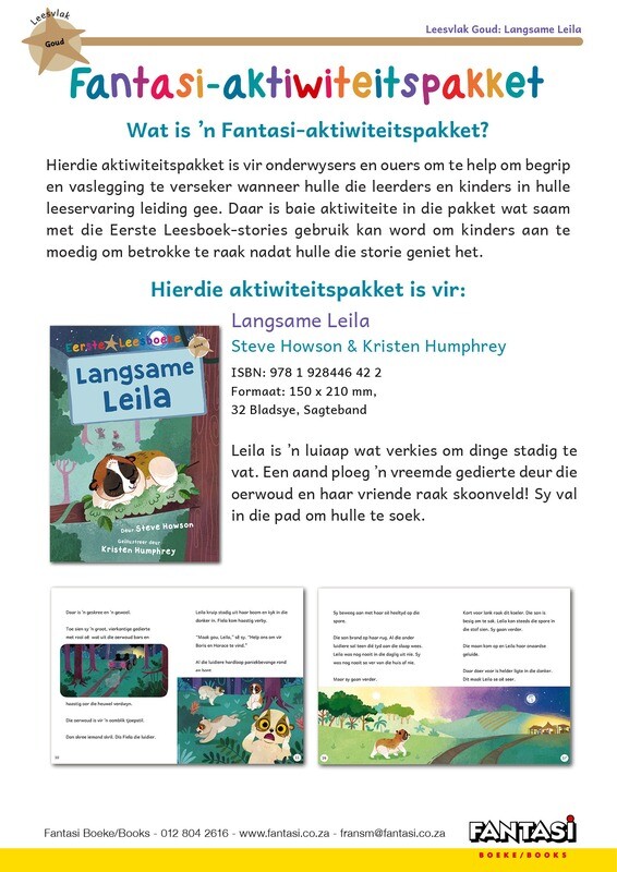 Aktiwiteitspakket - Langsame Leila - Gratis