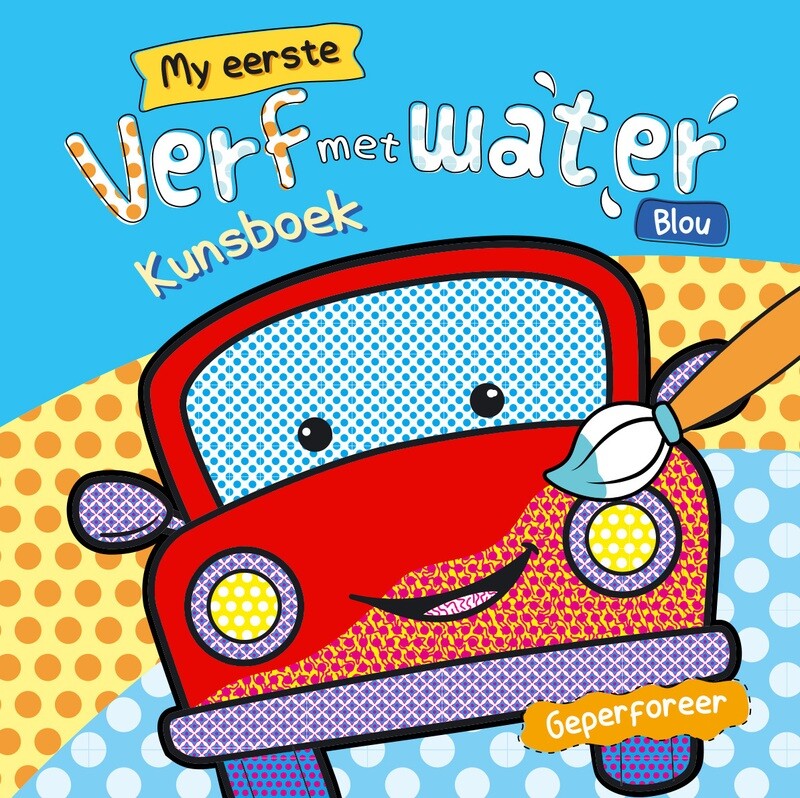 My Eerste Verf met Water - Blou