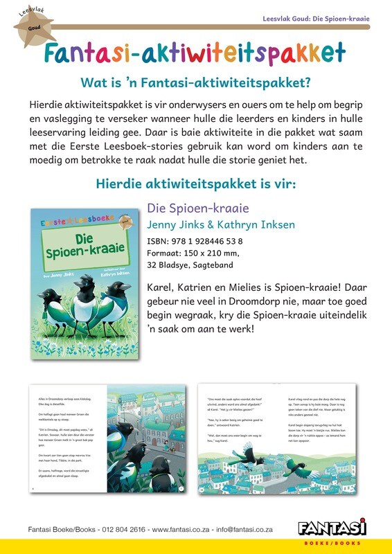 Aktiwiteitspakket - Die Spioen-Kraaie - Gratis