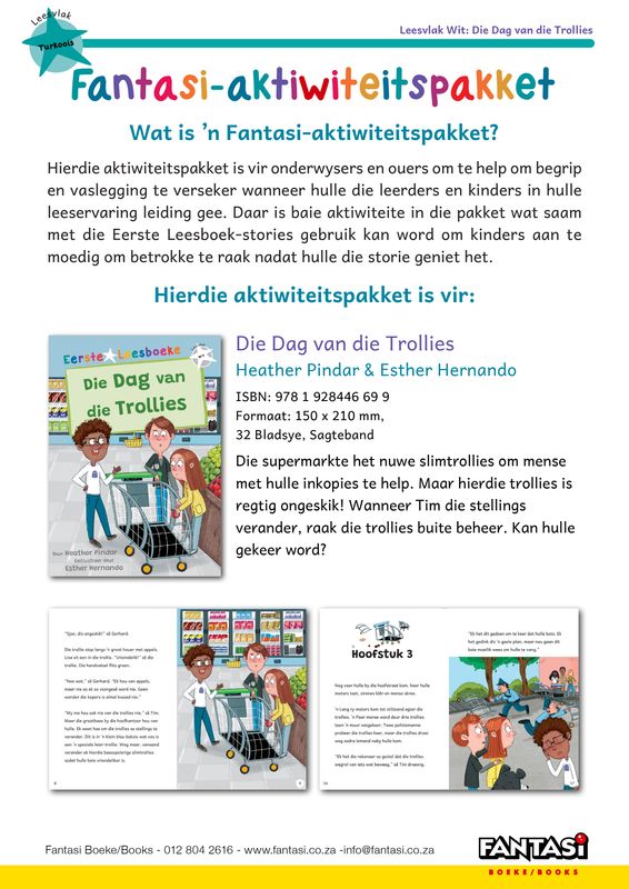 Aktiwiteitspakket - Die Dag van die Trollies - Gratis
